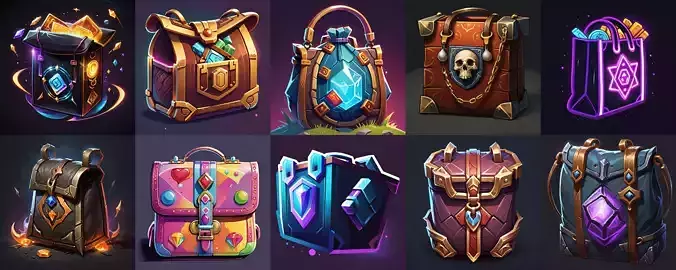 LootBag bundle 14 pack 100 fbx