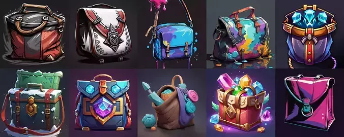 LootBag bundle 13 pack 100 fbx
