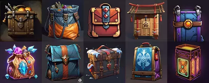LootBag bundle 12 pack 100 fbx