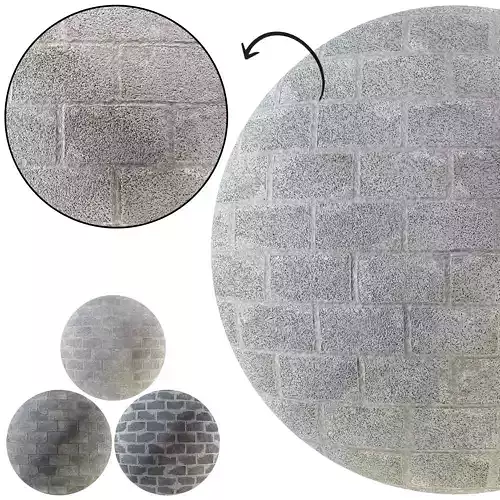 Concrete Block Wall Seamless