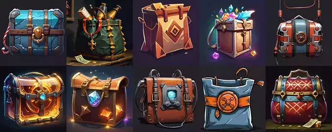 LootBag bundle 10 pack 100 fbx