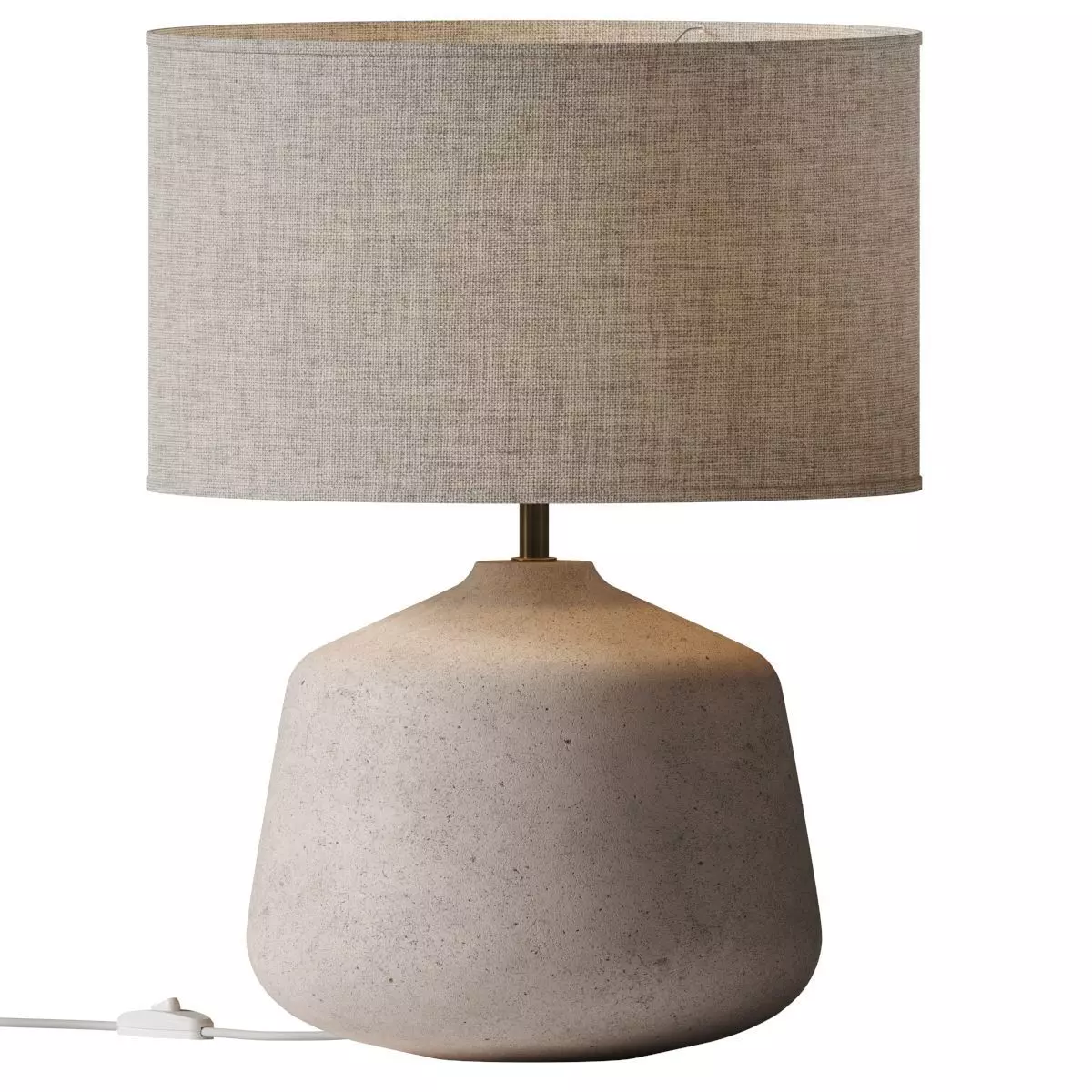 CERAMIC lamp by ZARA 3D model_0