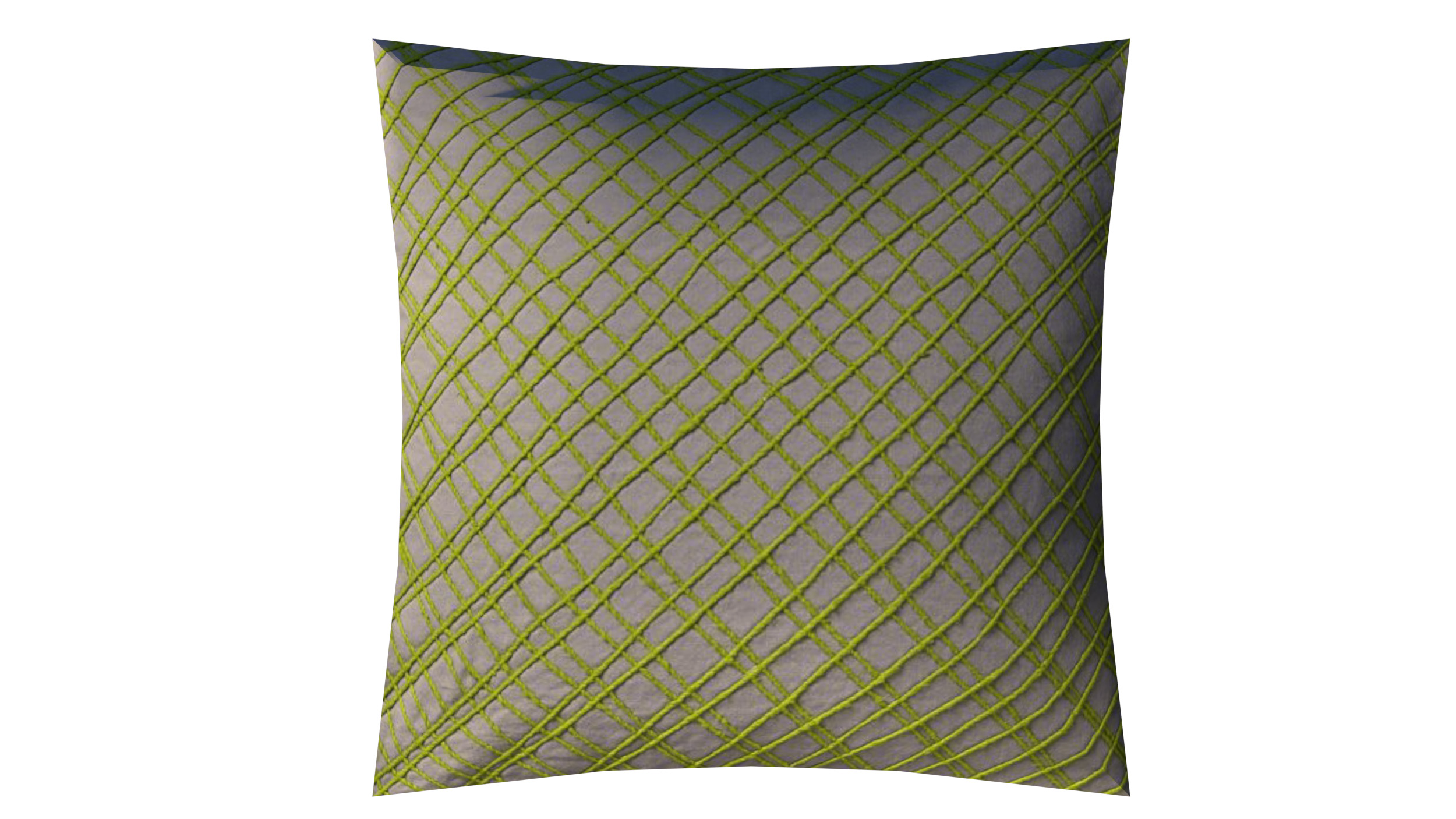 Fabric Pillow pack 8 Low-poly 3D model_5