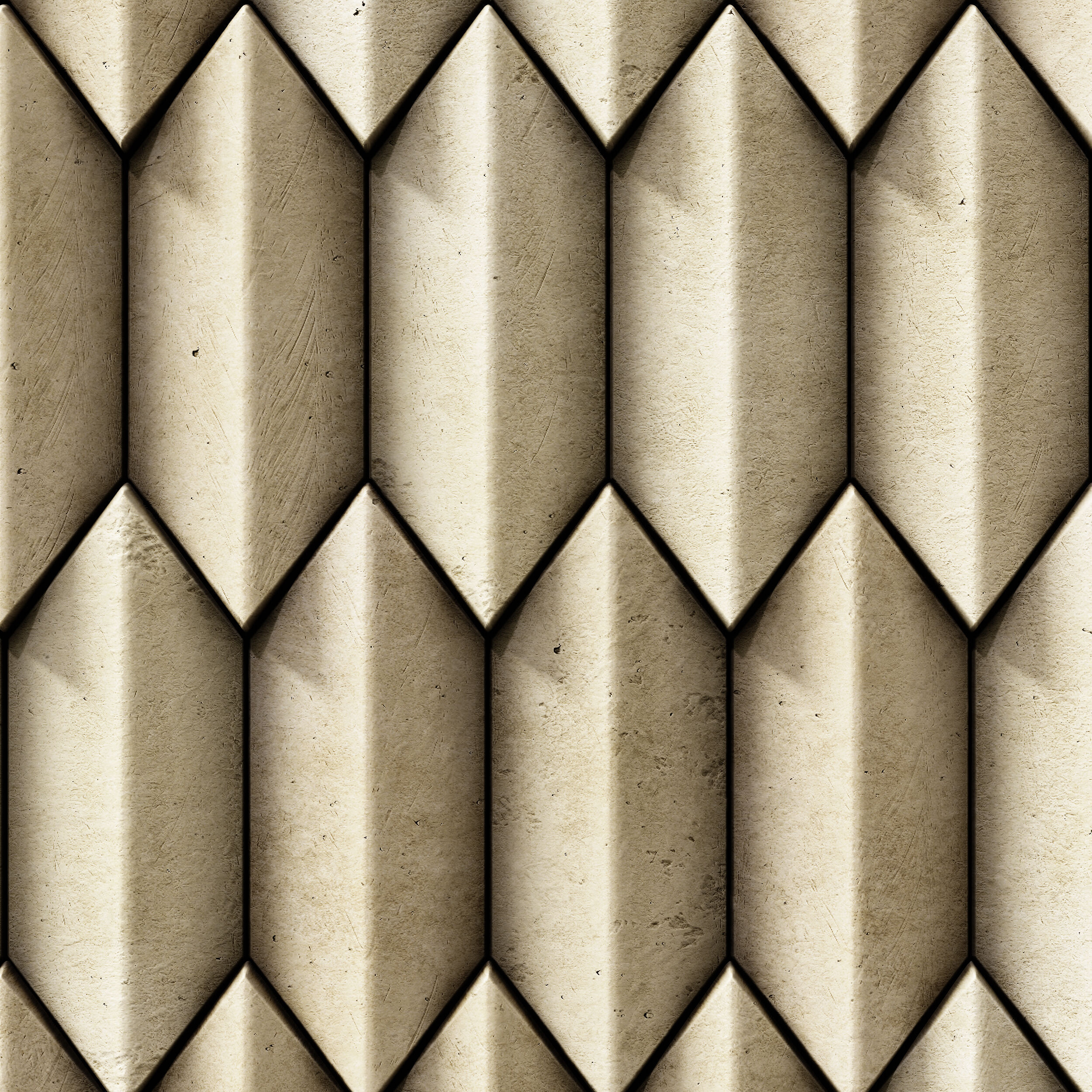 Concrete Acoustic Wall Panel - Seamless Texture_5