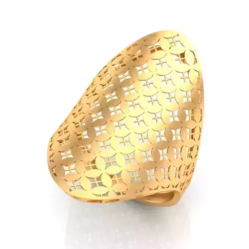fusion women gold ring