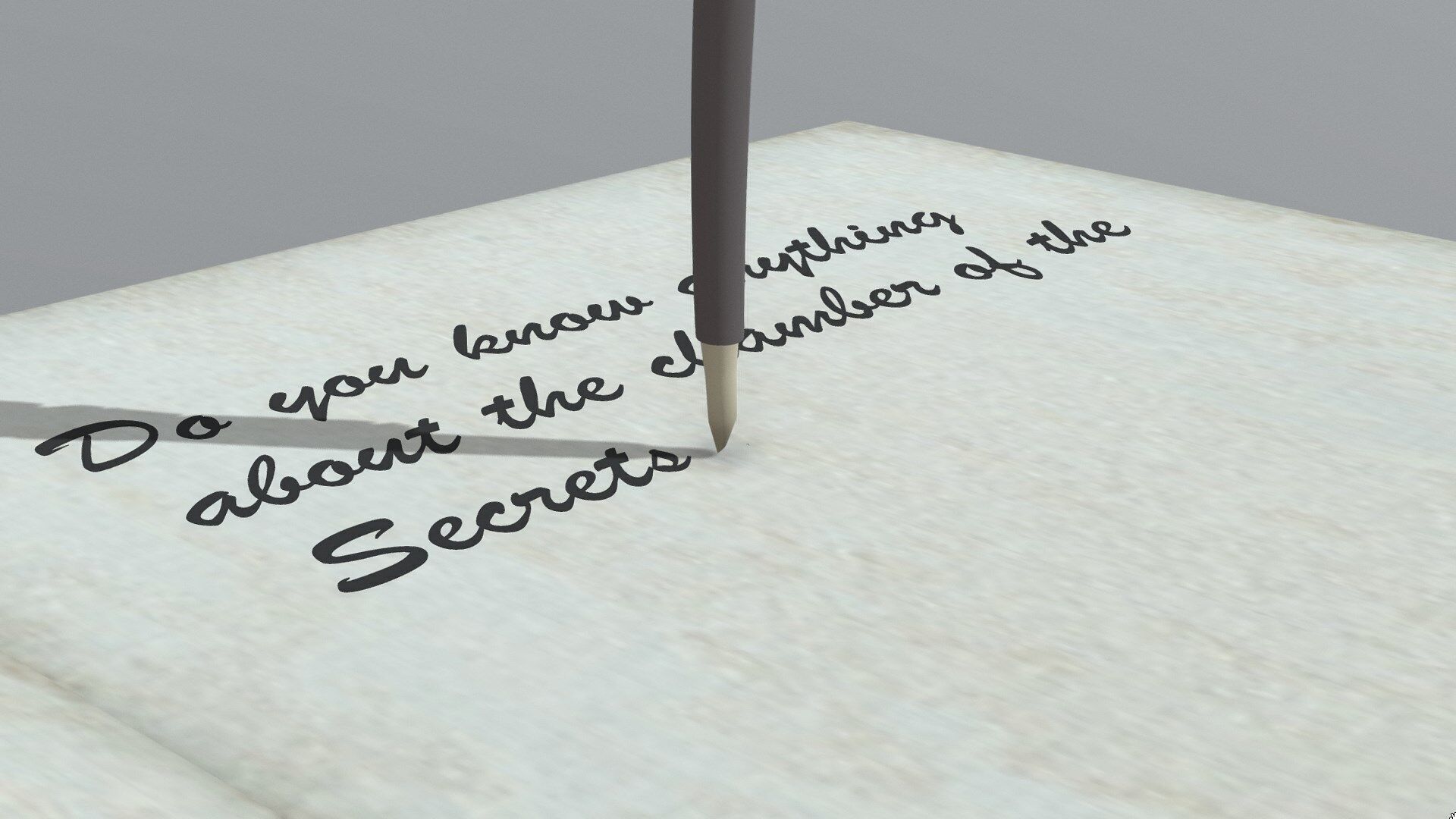 Tom Riddle diary animated 3D model_4