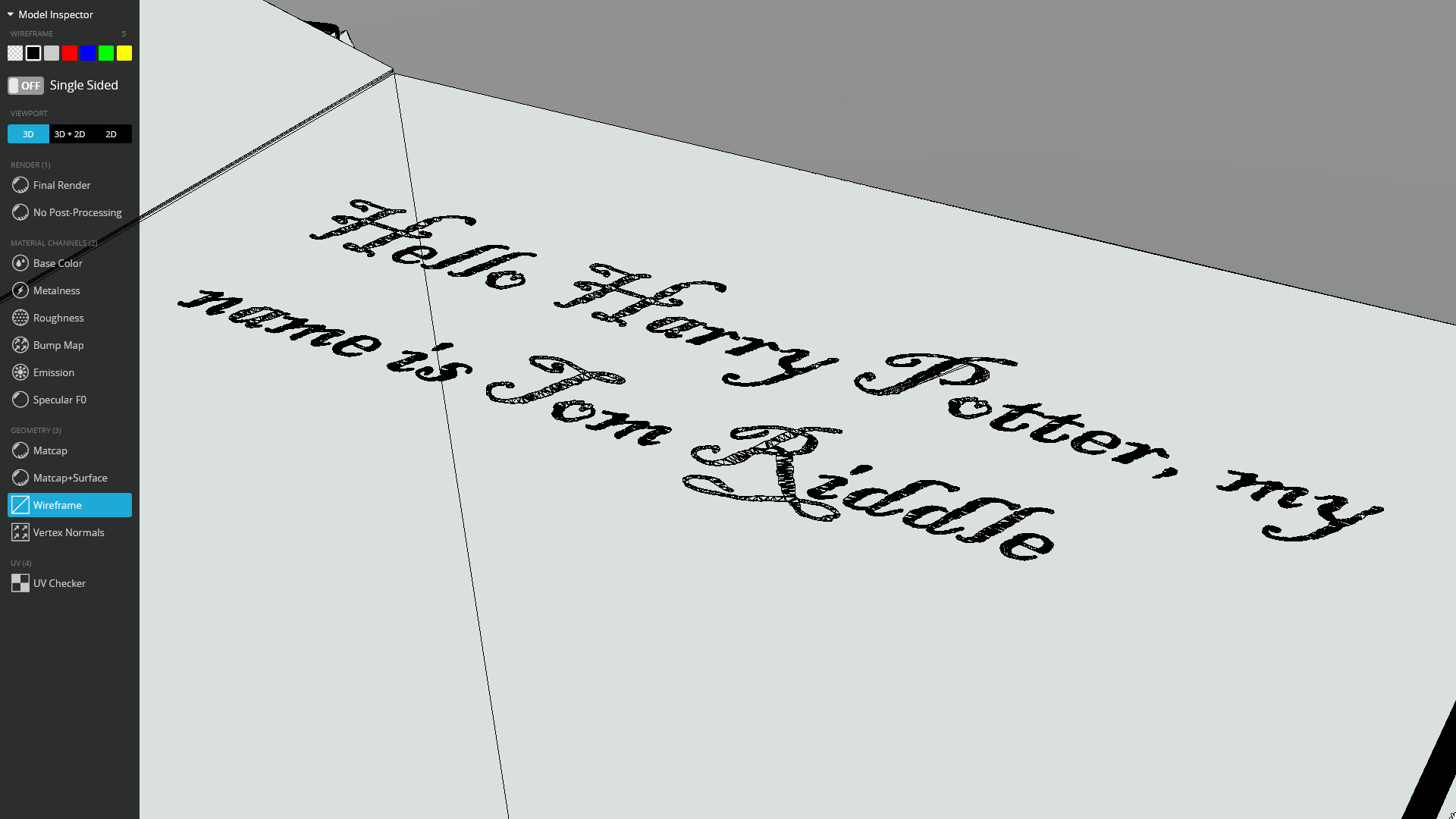 Tom Riddle diary animated 3D model_22