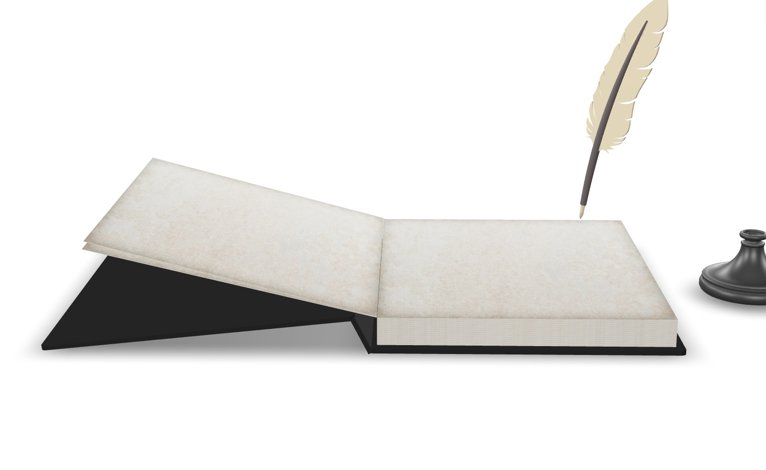 Tom Riddle diary animated 3D model_14