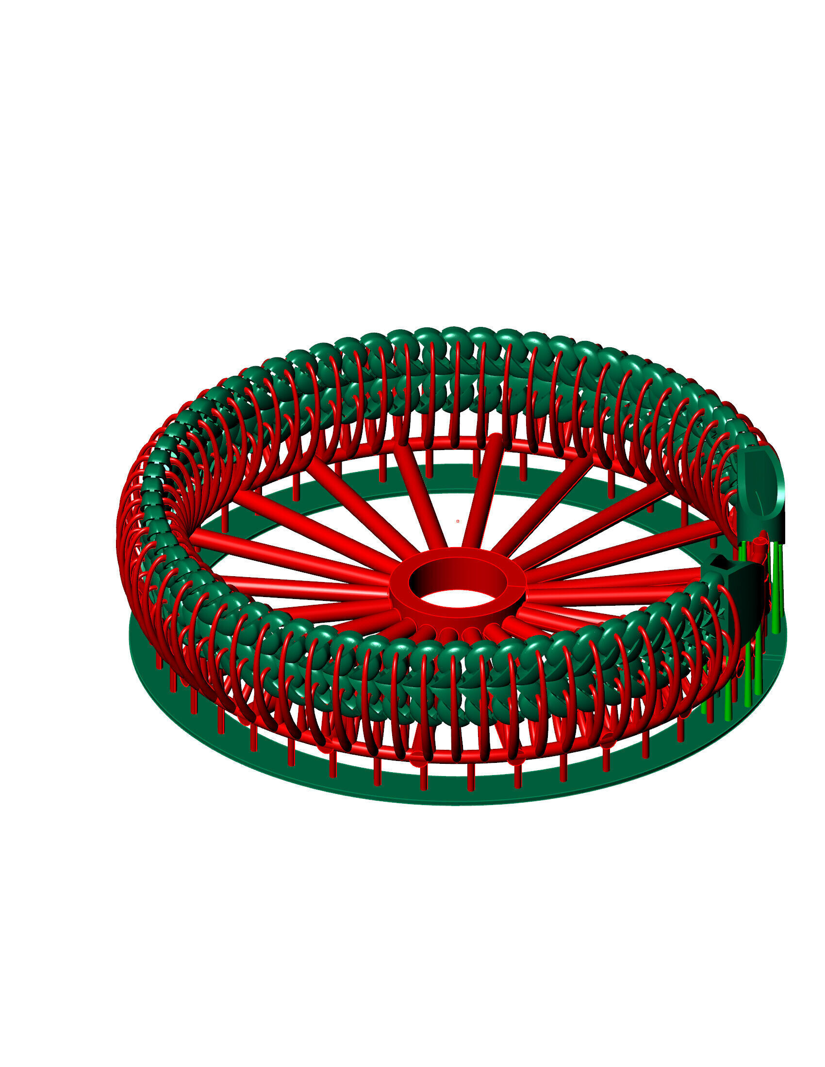 10MM Top Sold spiral  Miami Cuban Bracelet  Directly Castable 3D print model_3