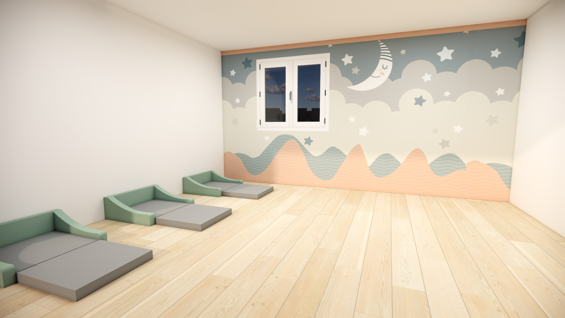 Lit enfant 3D model_1