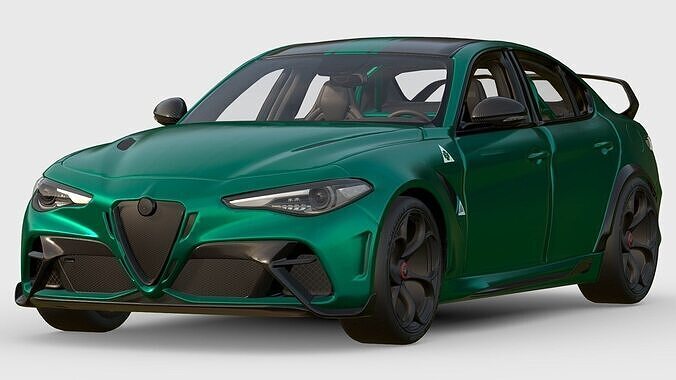Alfa Romeo Giulia GTAm 3D model