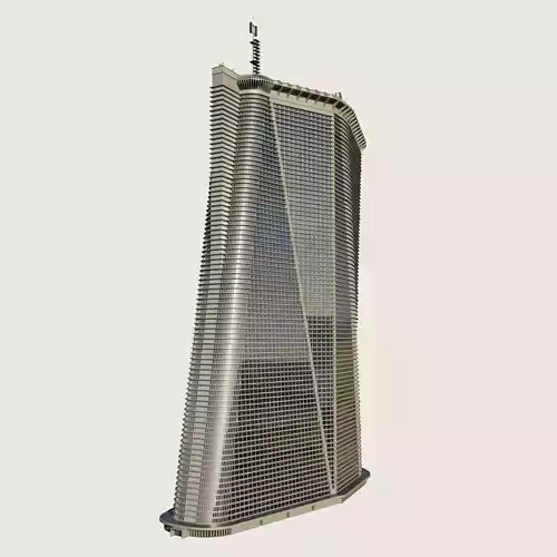 Building Skyscraper City Town Downtown Street Futuristic Utopia Low-poly 3D model Building Skyscraper City Town Downtown Street Futuristic Utopia Low-poly 3D model