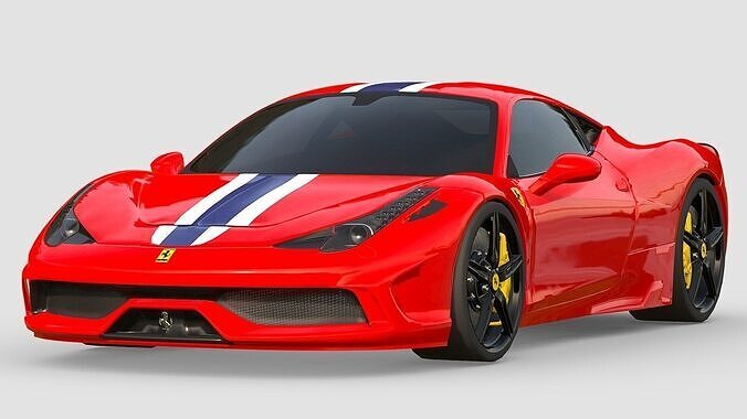Ferrari 458 Speciale 3D model