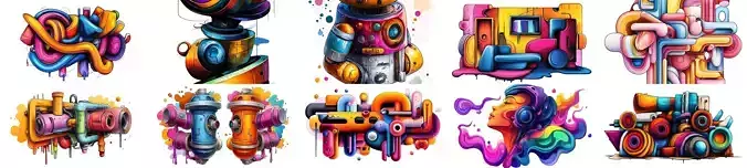 deco bundle 1 pack 100 fbx