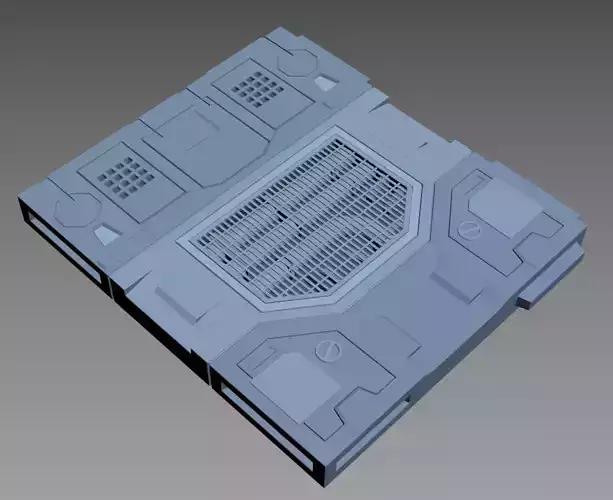 modular panel scifi A01 3dprint