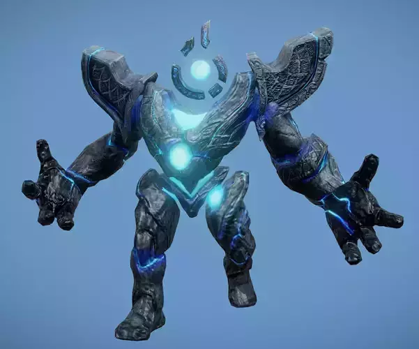 Azure golem