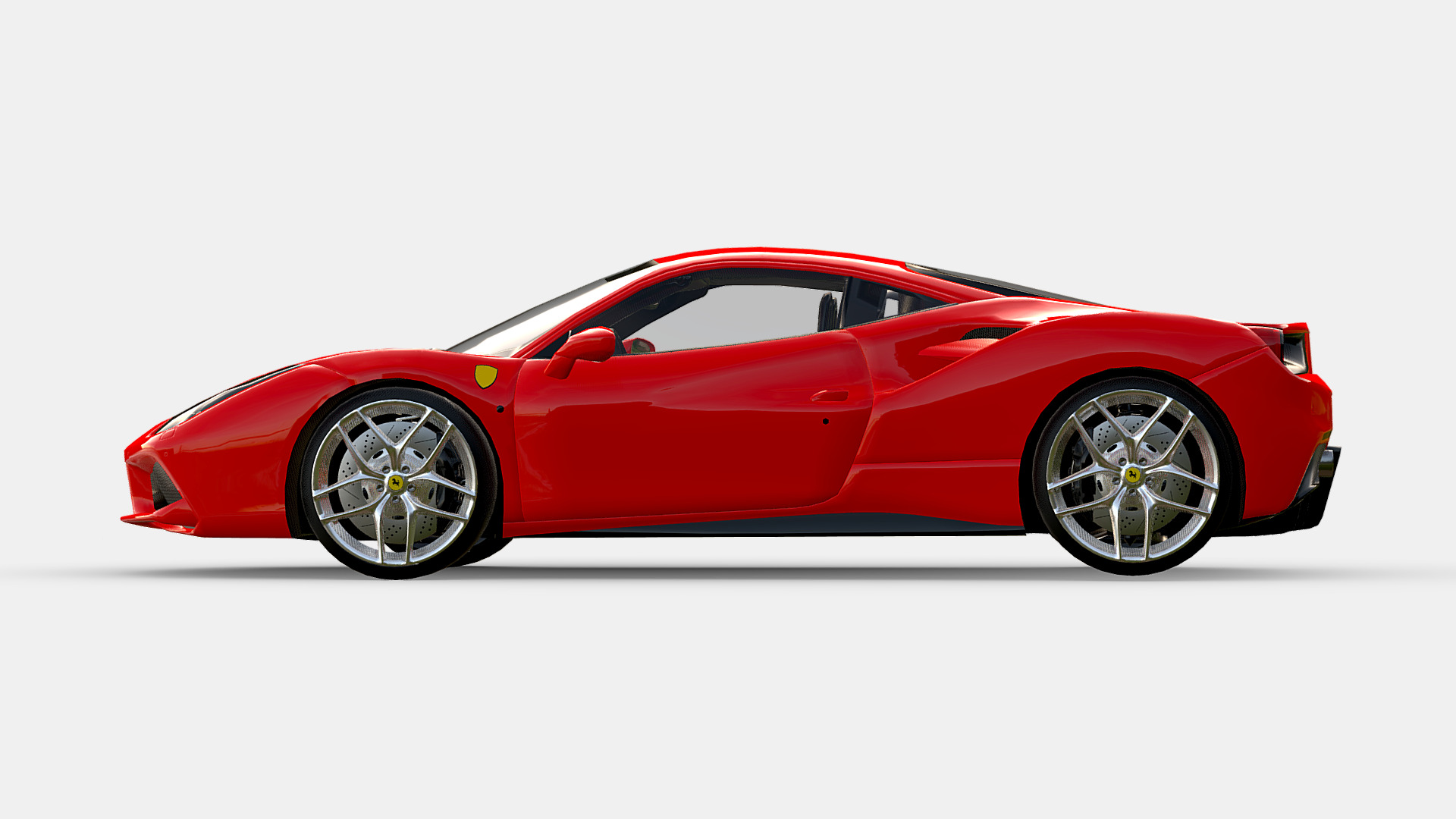 Ferrari 488 GTB 3D model_2