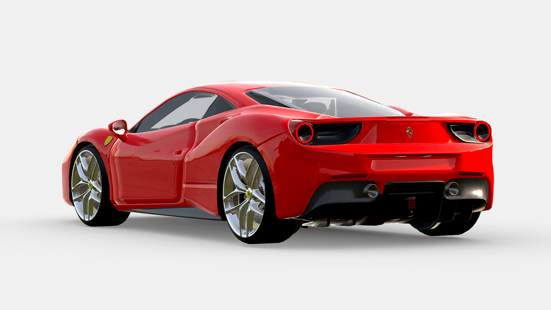 Ferrari 488 GTB 3D model_3