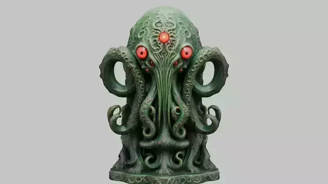 Cthulhu Lovecraftian Idol Figure Horror Fantasy Collectors