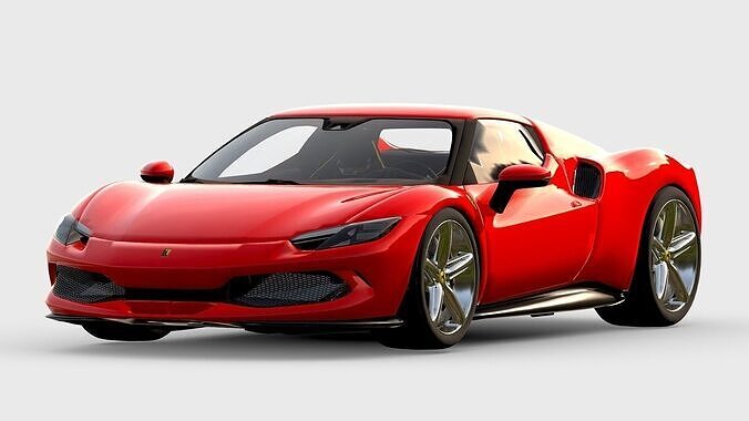 Ferrari 296 GTB 3D model