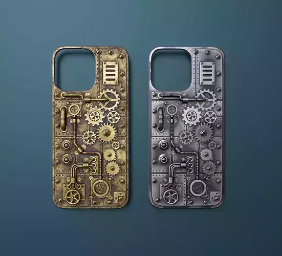 Steampunk Smartphone Case