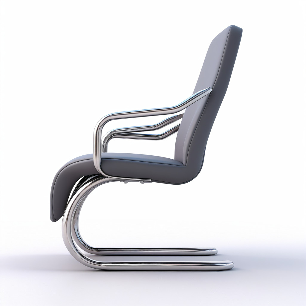 Modernist Chair 3D Model Low-poly 3D model_22