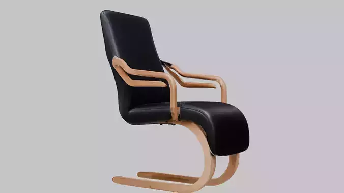 Modernist Chair 3D Model
