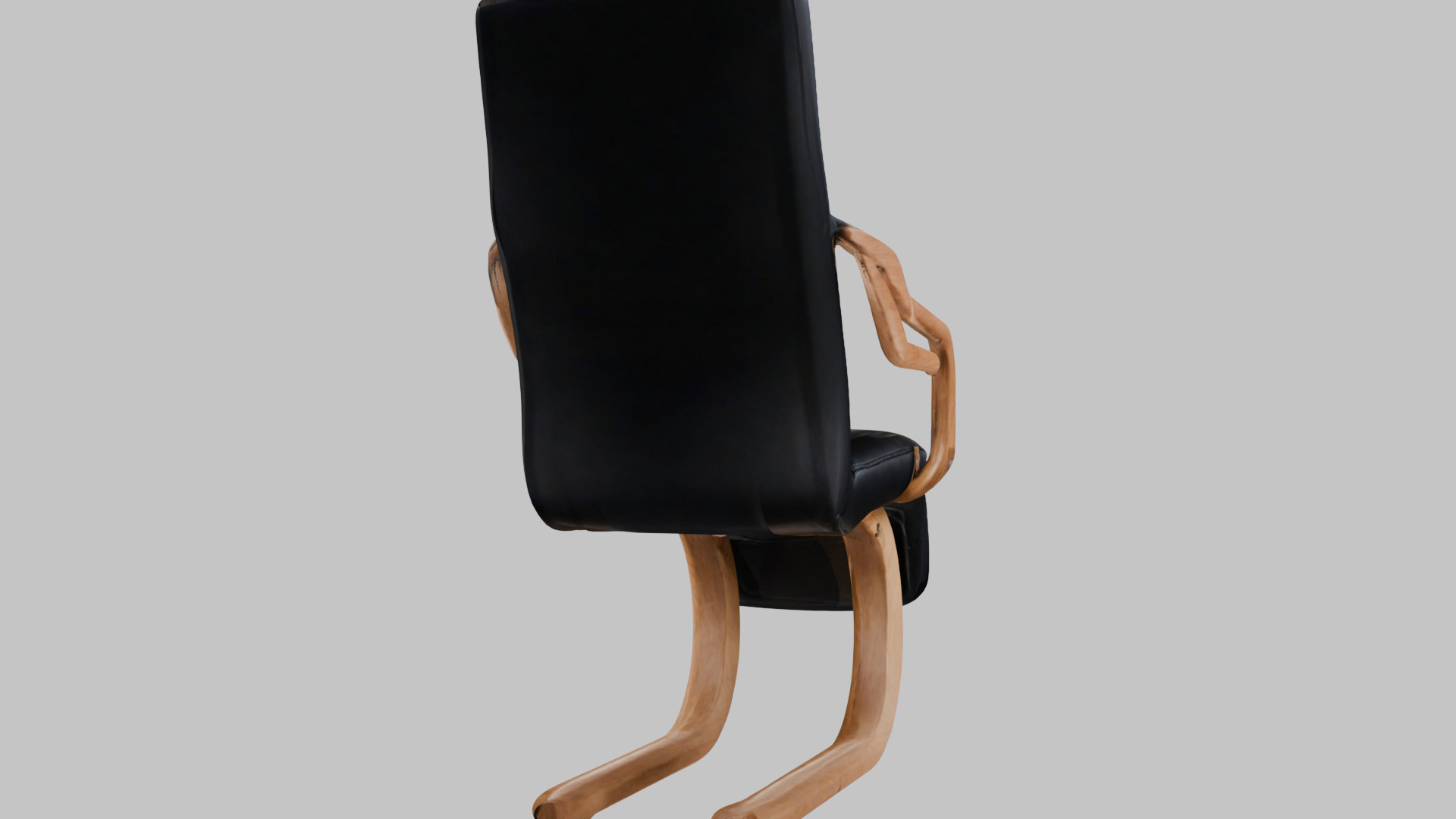 Modernist Chair 3D Model Low-poly 3D model_8