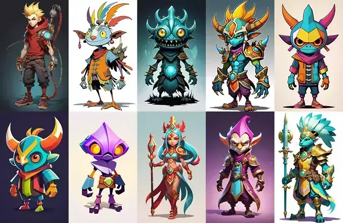 Base warrriorB bundle 12 pack 100 fbx