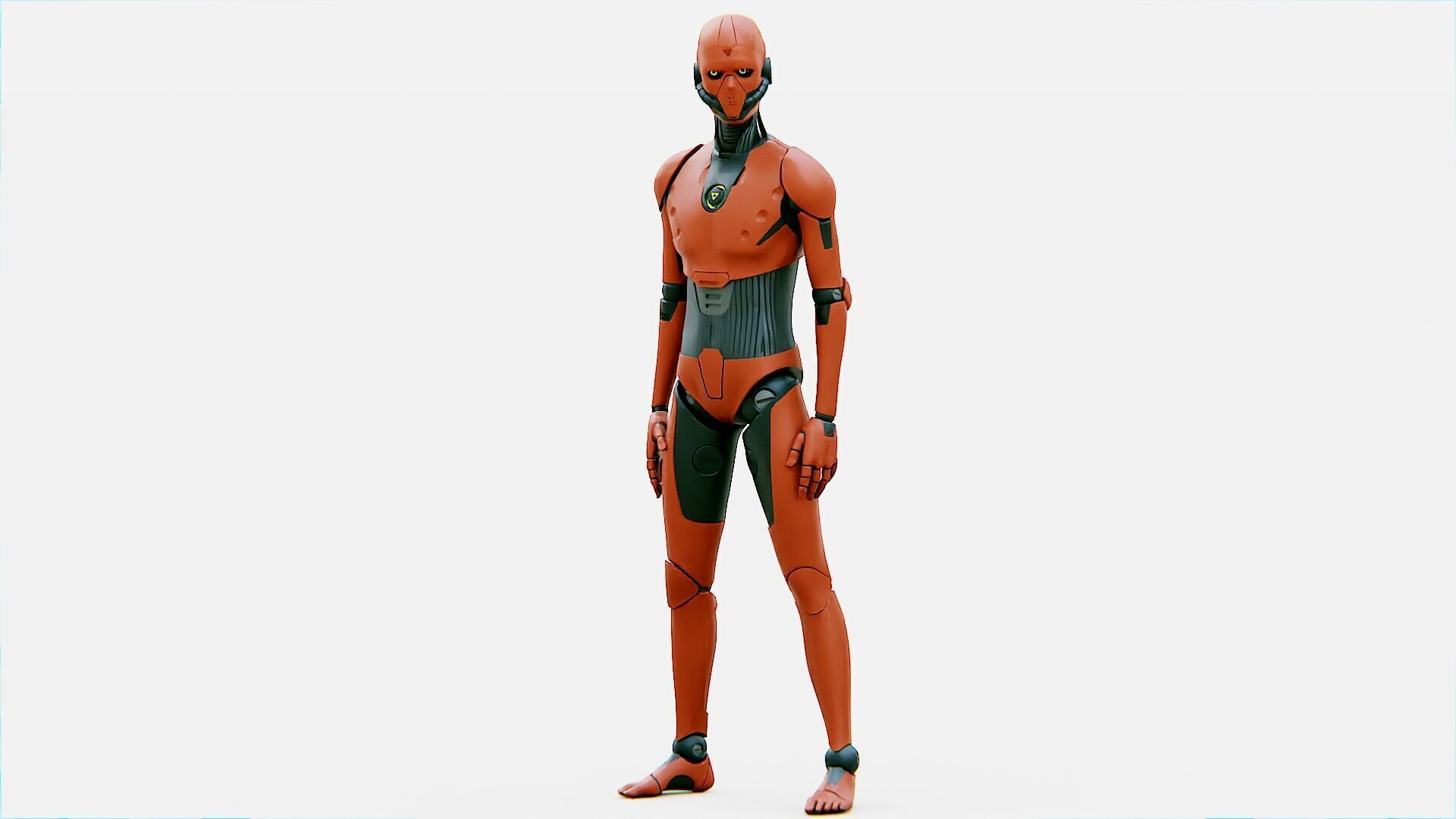 i-HOMO 03 Rigged for Unreal Engine - Unity - MIXAMO 3D model_4