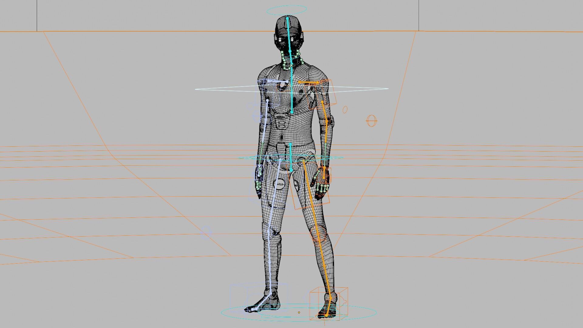i-HOMO 03 Rigged for Unreal Engine - Unity - MIXAMO 3D model_40