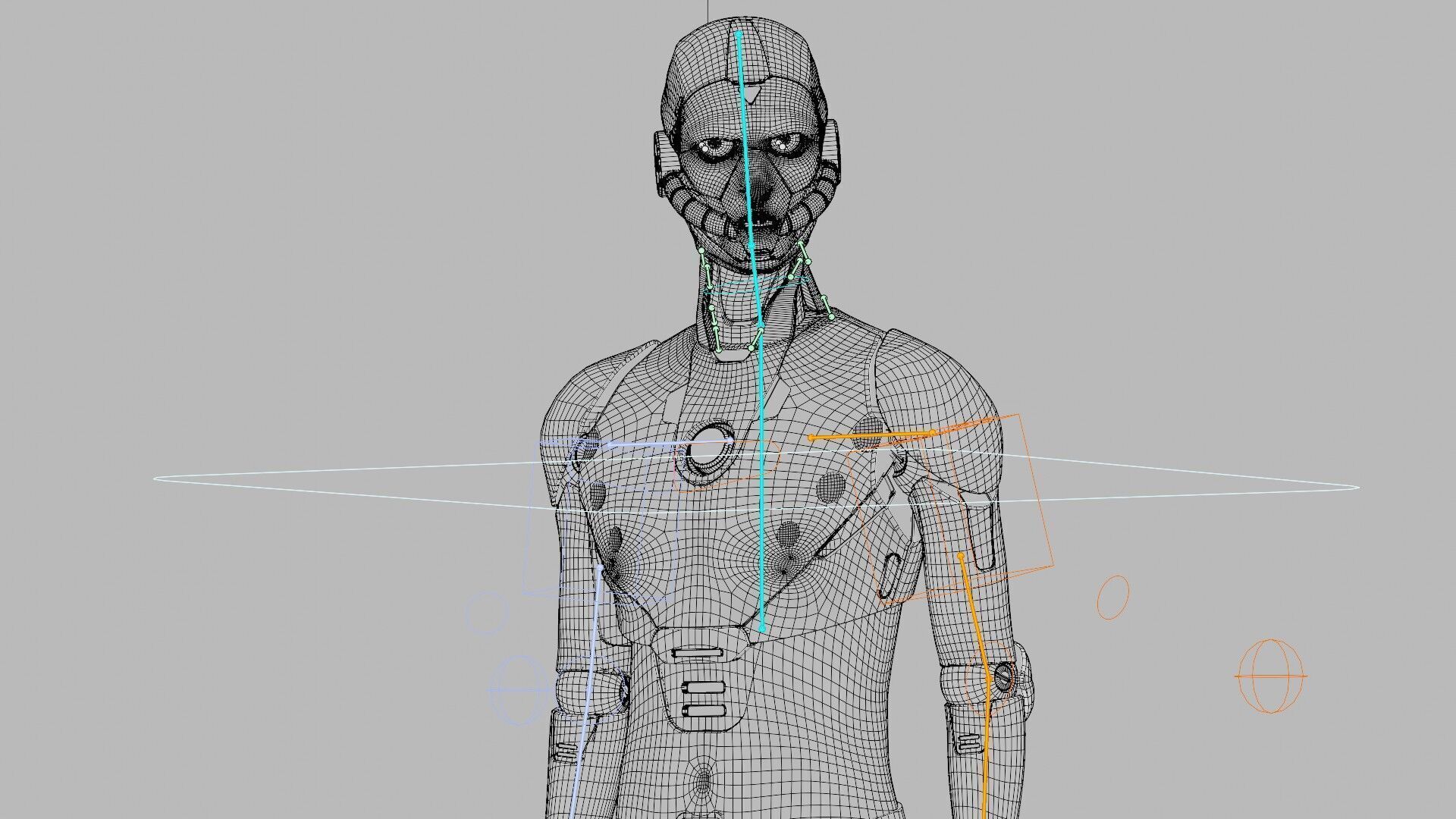 i-HOMO 03 Rigged for Unreal Engine - Unity - MIXAMO 3D model_42