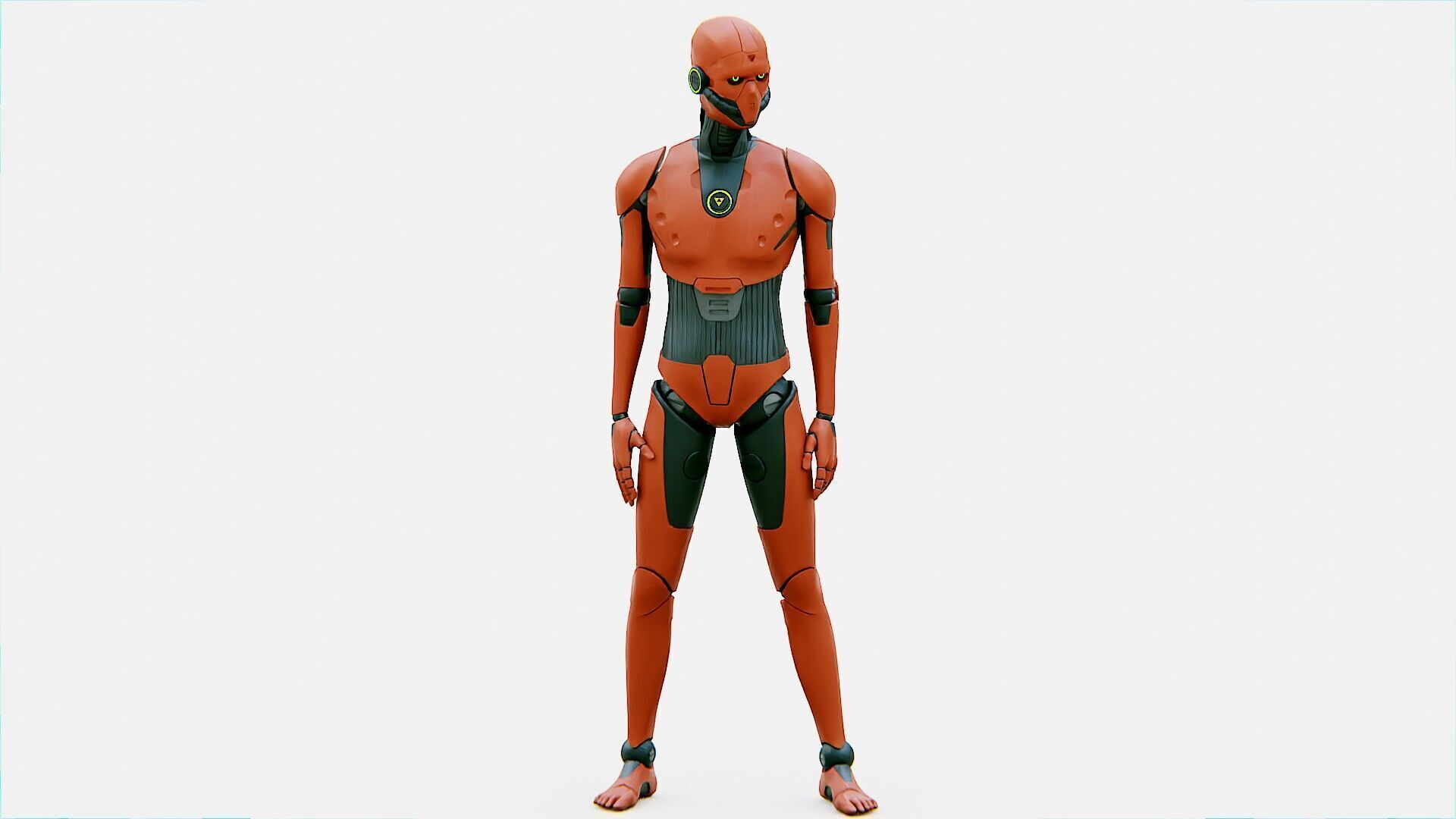 i-HOMO 03 Rigged for Unreal Engine - Unity - MIXAMO 3D model_21