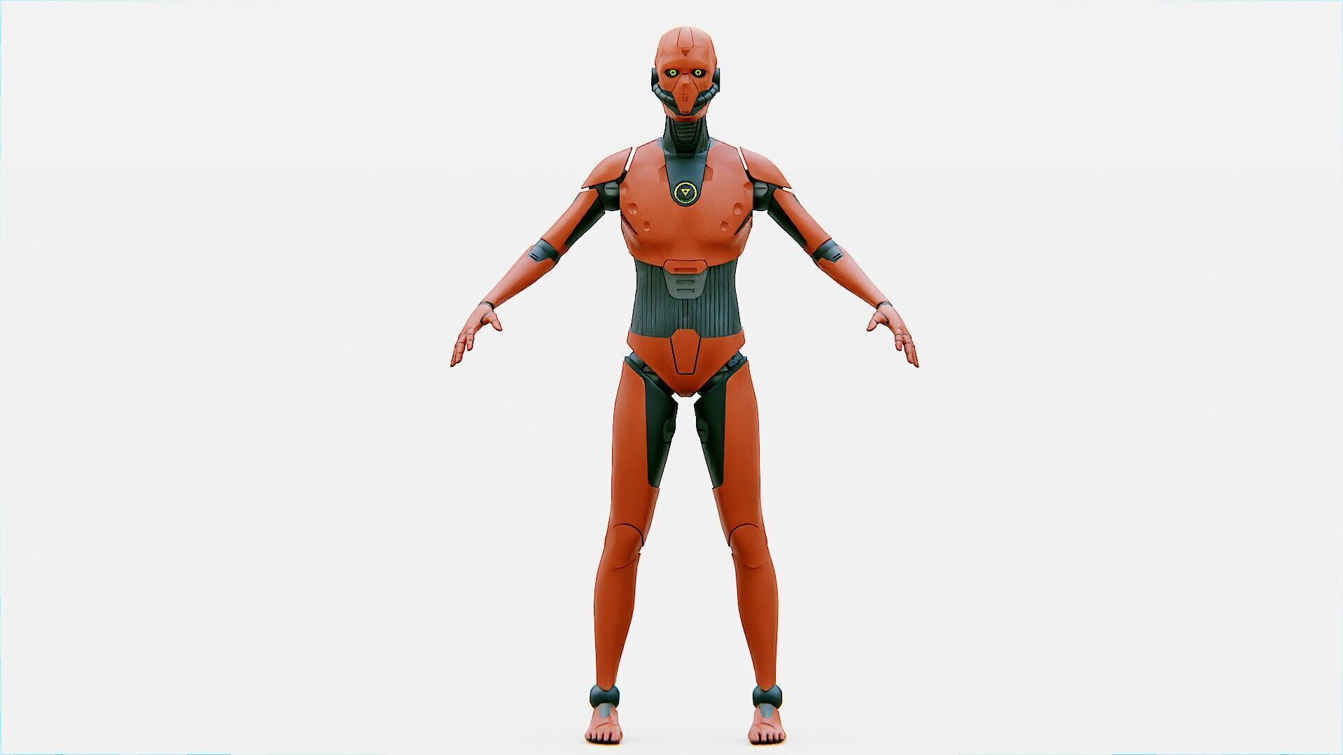 i-HOMO 03 Rigged for Unreal Engine - Unity - MIXAMO 3D model_30