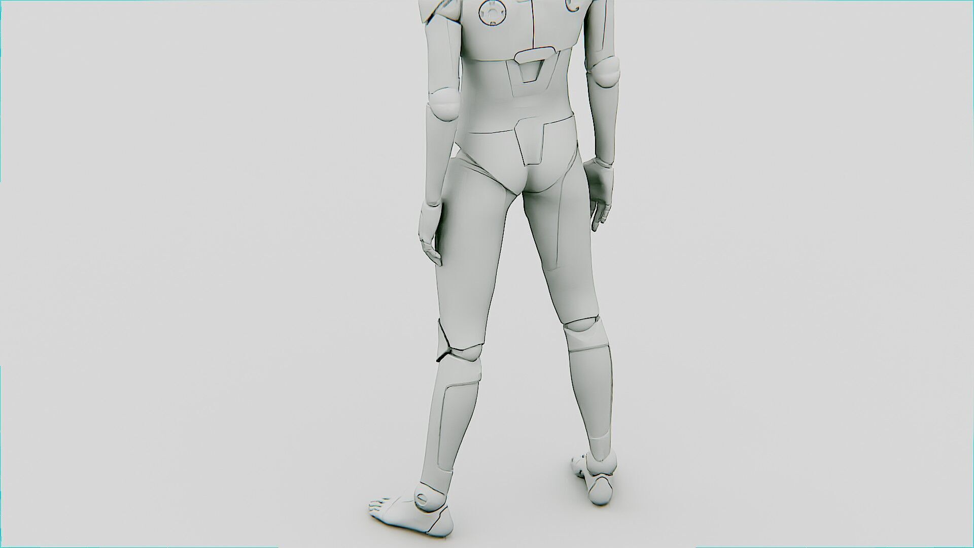 i-HOMO 03 Rigged for Unreal Engine - Unity - MIXAMO 3D model_36