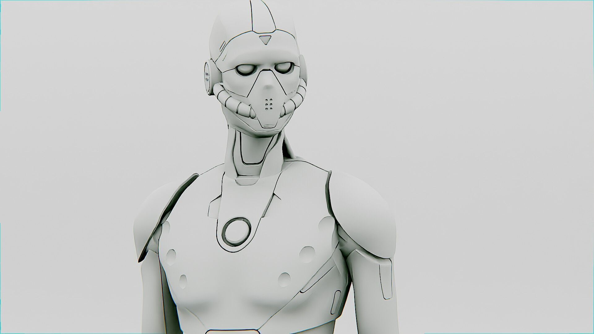 i-HOMO 03 Rigged for Unreal Engine - Unity - MIXAMO 3D model_34