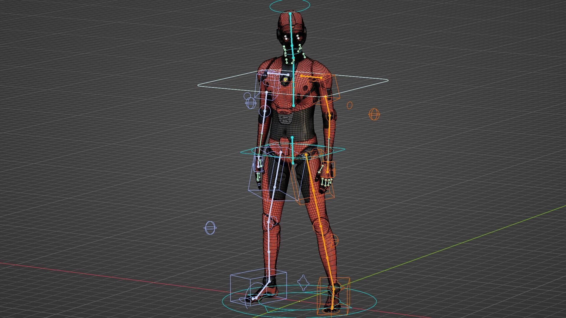 i-HOMO 03 Rigged for Unreal Engine - Unity - MIXAMO 3D model_37