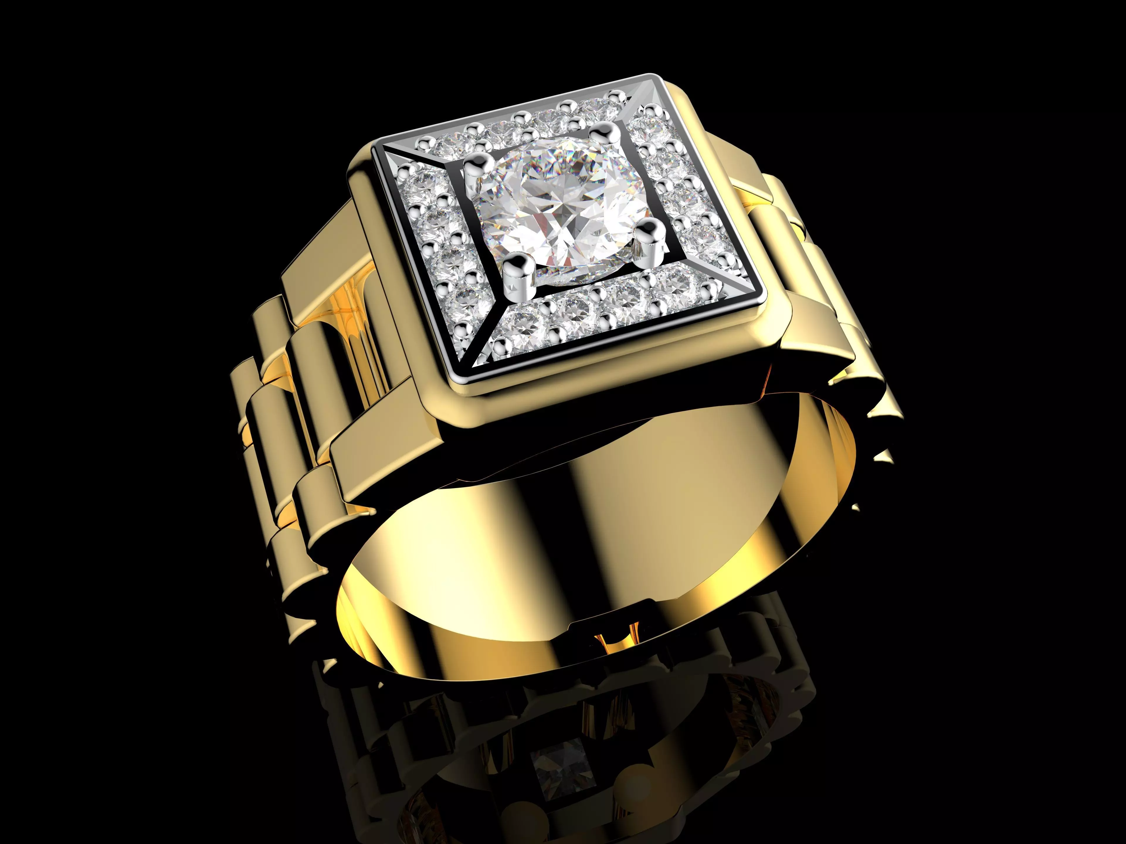 Gold N1332 3D print model