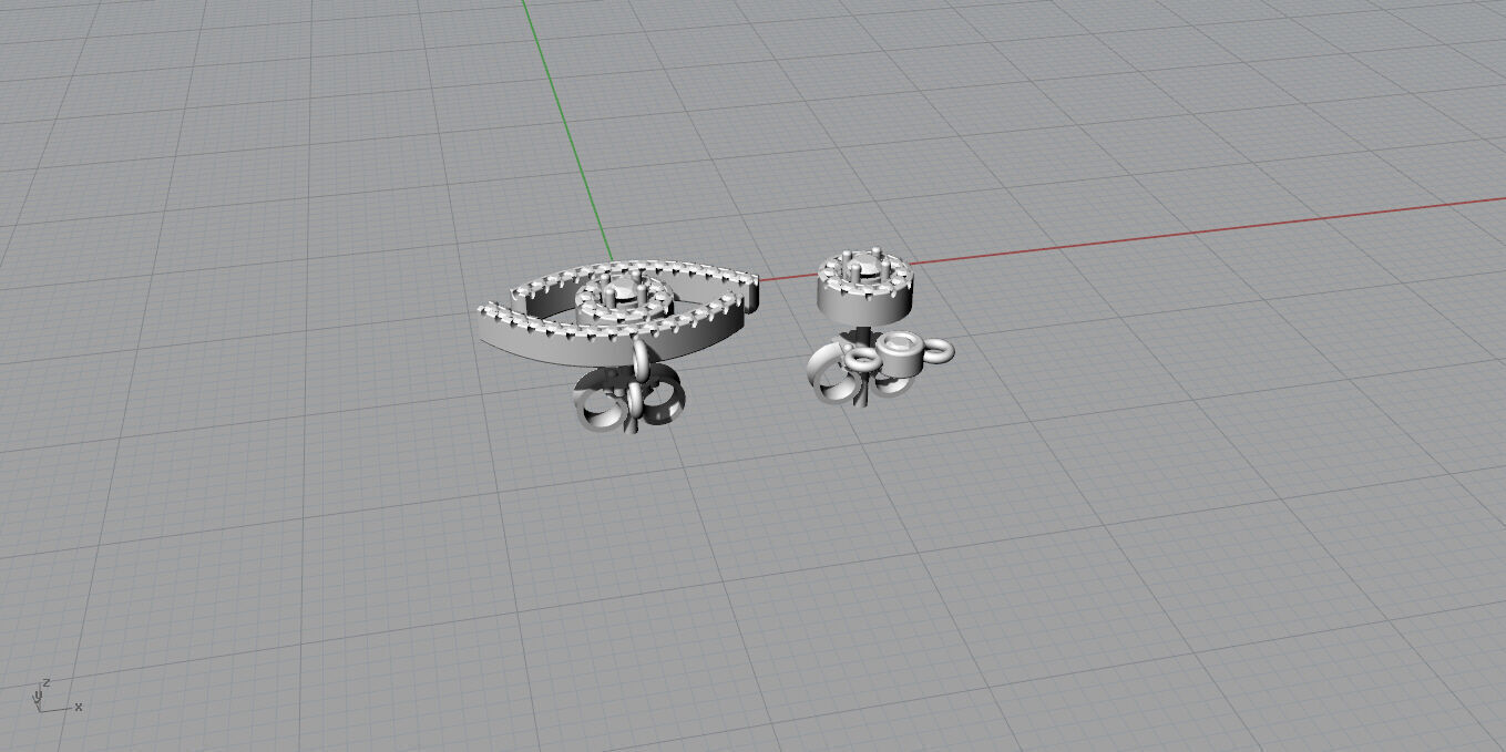  Messika-Earrings 3D print model_8