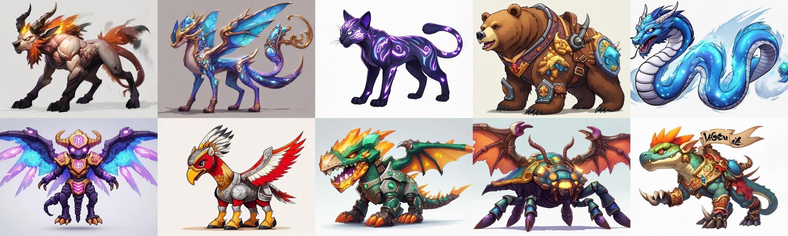 Base Mount bundle 8 pack 81 fbx Low-poly 3D model_8