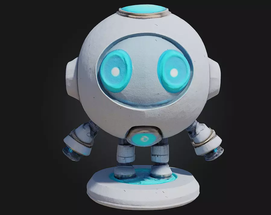 Puffloo the Cloud Sprite 3D Printable Fantasy Figurine 3D print model_0