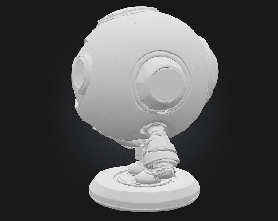Puffloo the Cloud Sprite 3D Printable Fantasy Figurine 3D print model_7