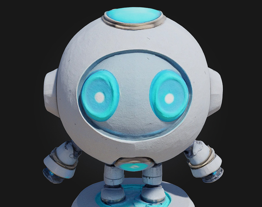 Puffloo the Cloud Sprite 3D Printable Fantasy Figurine 3D print model_2