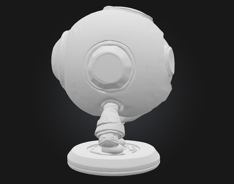 Puffloo the Cloud Sprite 3D Printable Fantasy Figurine 3D print model_8