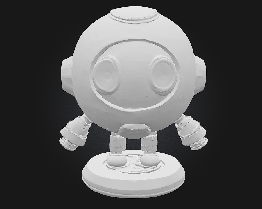 Puffloo the Cloud Sprite 3D Printable Fantasy Figurine 3D print model_5