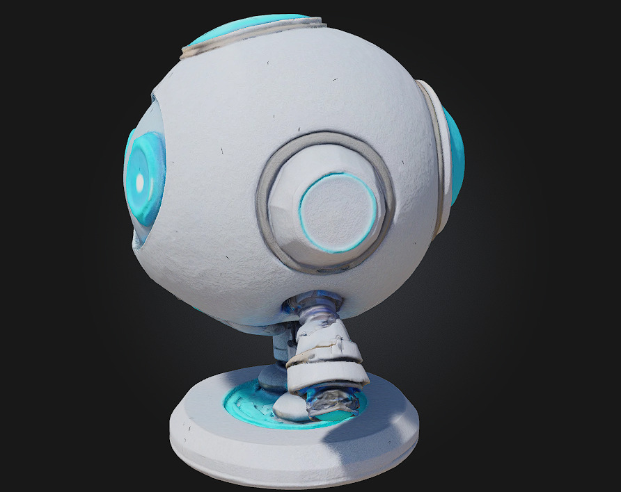 Puffloo the Cloud Sprite 3D Printable Fantasy Figurine 3D print model_3