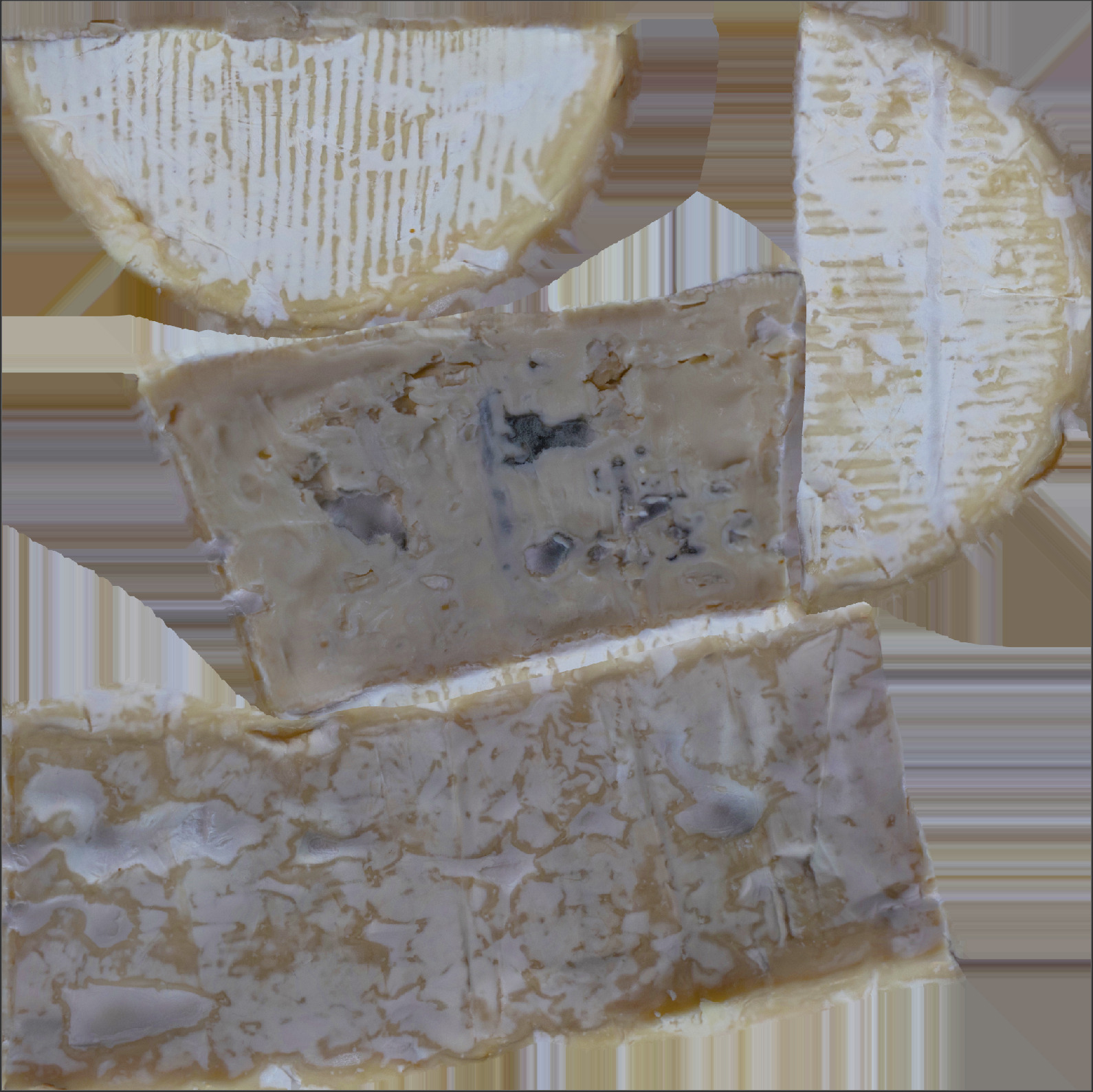 Cheese Set 02 Low-poly 3D model_10