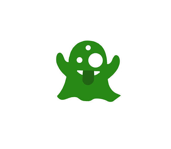 Cute Slime Monster Keychain 3D print model