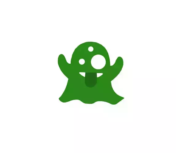 Cute Slime Monster Keychain 3D print model