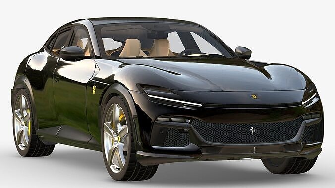 Ferrari Purosangue 2023 3D model